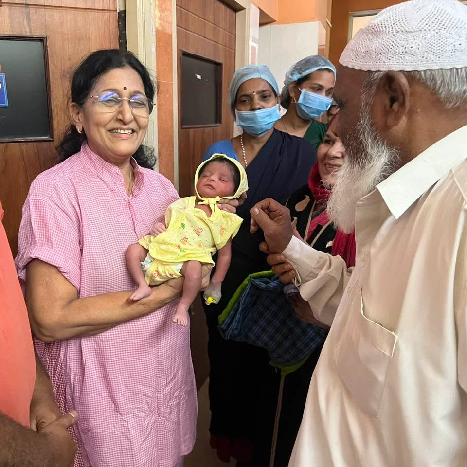 Happy Parents with Newborn