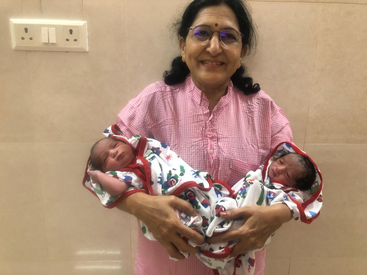 Dr. Raya Asalatha with new born baby & mother